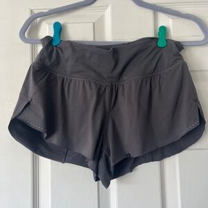 Lululemon grey running shorts